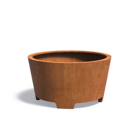 CONIC avec pieds Acier corten