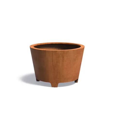 CONIC avec pieds Acier corten