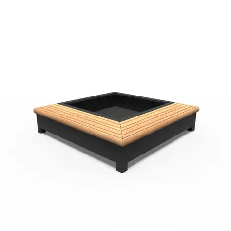AROS avec banc d'angle Aluminium