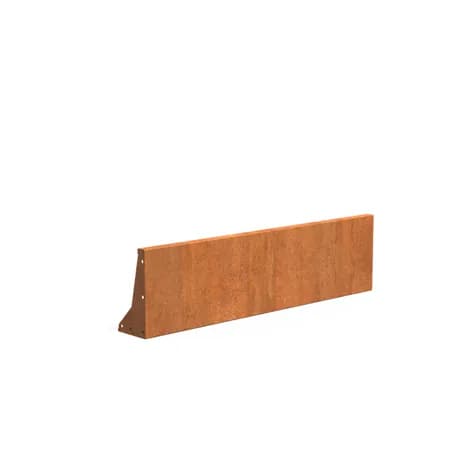 Murs de soutènement 400 droit Acier corten