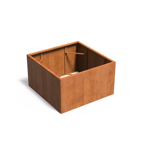 CARREZ Sans fond Acier corten