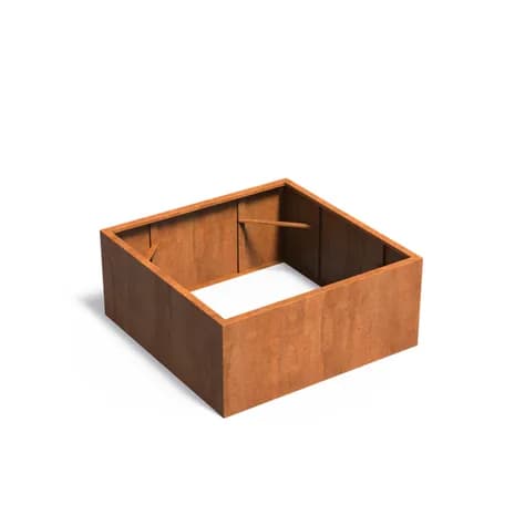 CARREZ Sans fond Acier corten