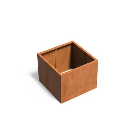 CARREZ Sans fond Acier corten