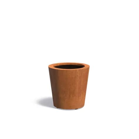 CONIC avec fond Acier corten