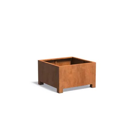 CARREZ avec pieds Acier corten