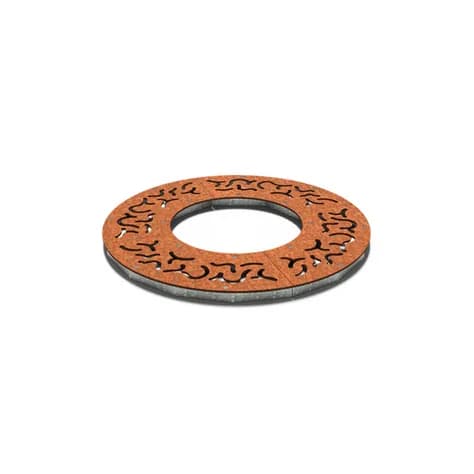 Grilles d'arbres ronde 1200 Acier corten