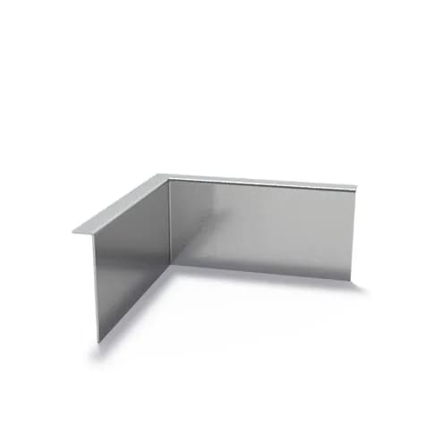 Bordure de jardin angle supperieur plié  Acier galvanisé