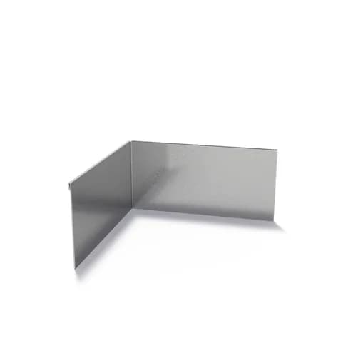 Bordure de jardin angle supperieur aplati  Acier galvanisé