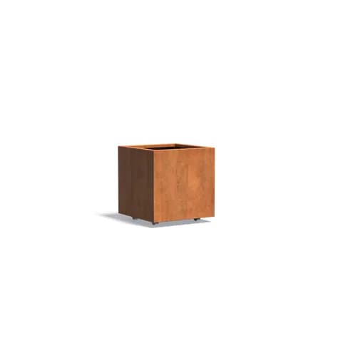 CARREZ Sur roulettes Acier corten