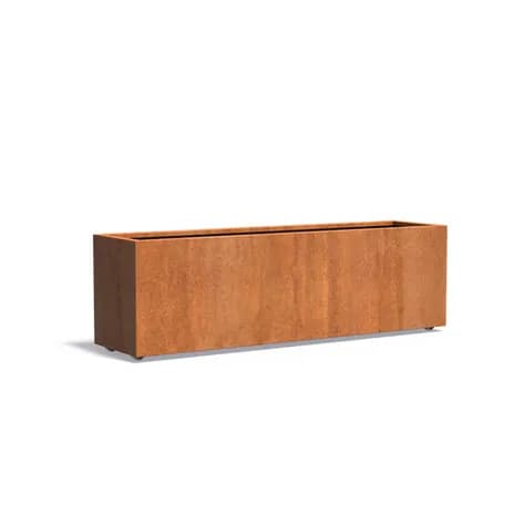 CARREZ Sur roulettes Acier corten