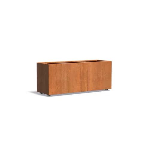 CARREZ Sur roulettes Acier corten