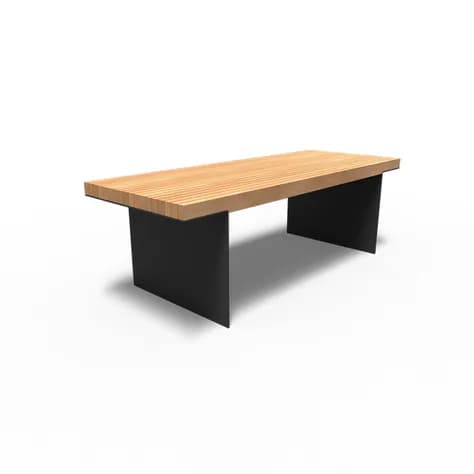 BORG Les Table Acier enduit