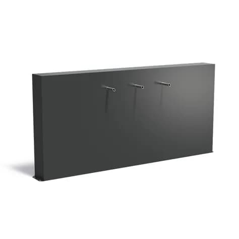Parois de bassin autoportante Aluminium